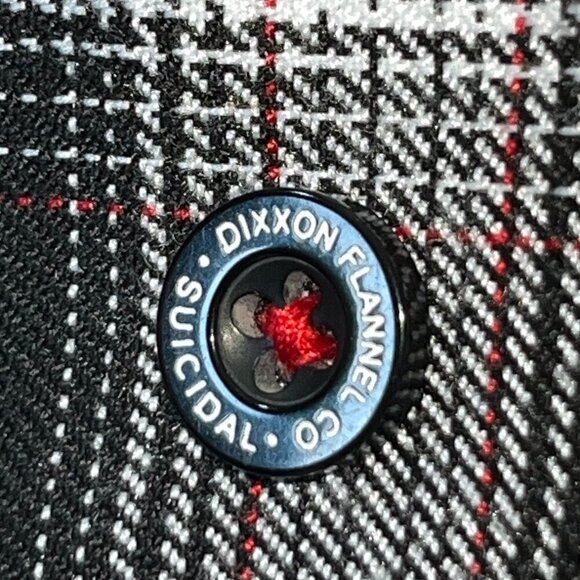 DIXXON FLANNEL CO SUICIDAL TENDENCIES 40TH ANNIVERSARY Limited Edition Women's S - Picture 8 of 15